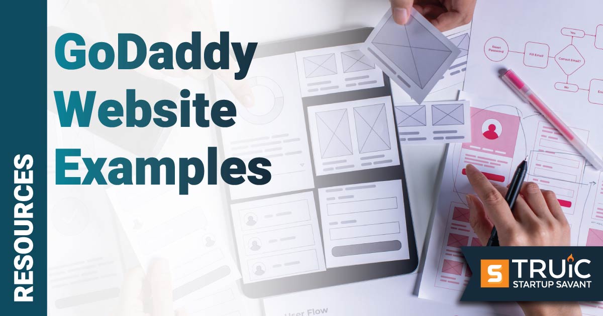 GoDaddy Website Examples.