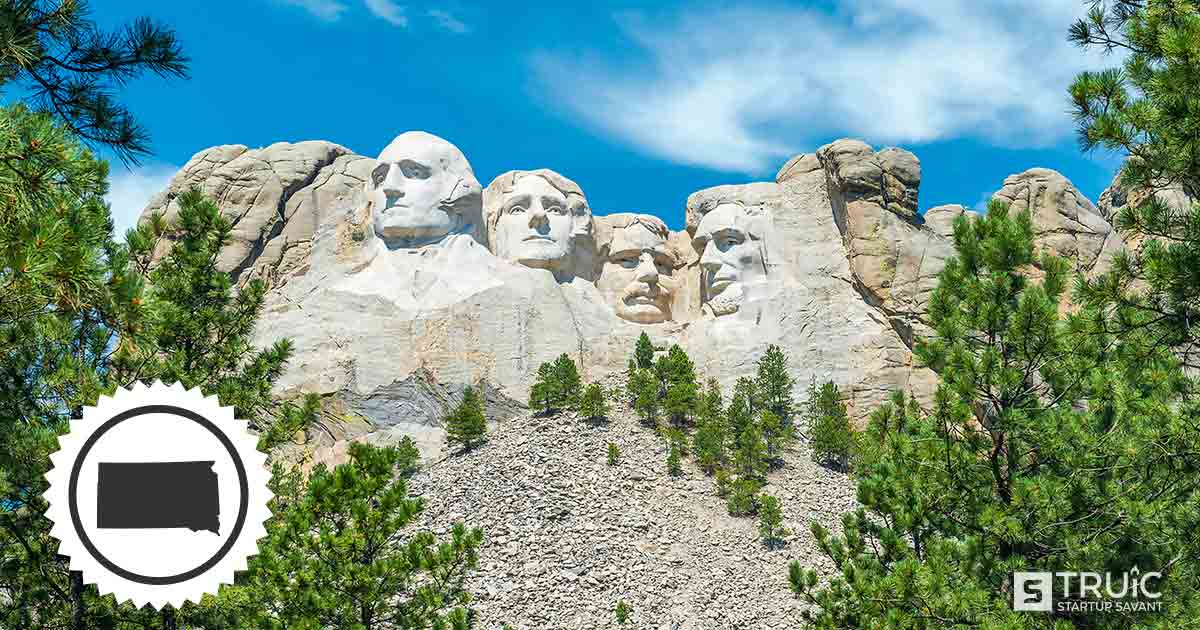 Mount Rushmore in South Dakota.