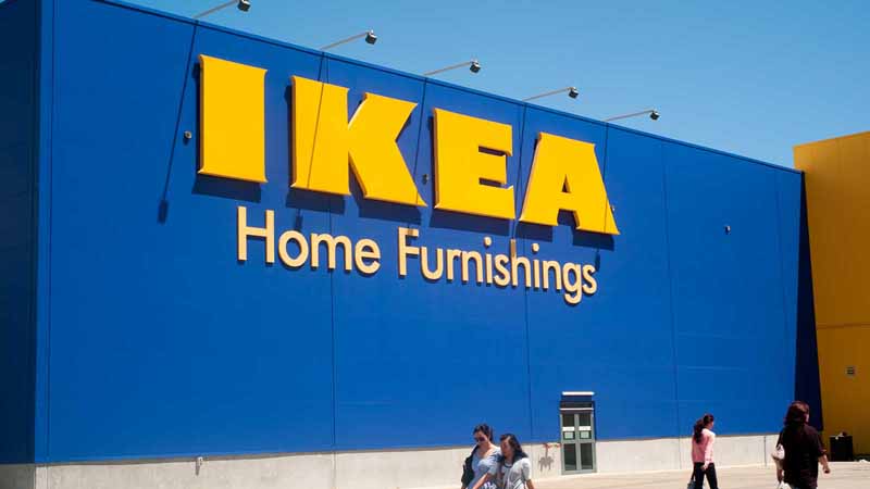 IKEA store.
