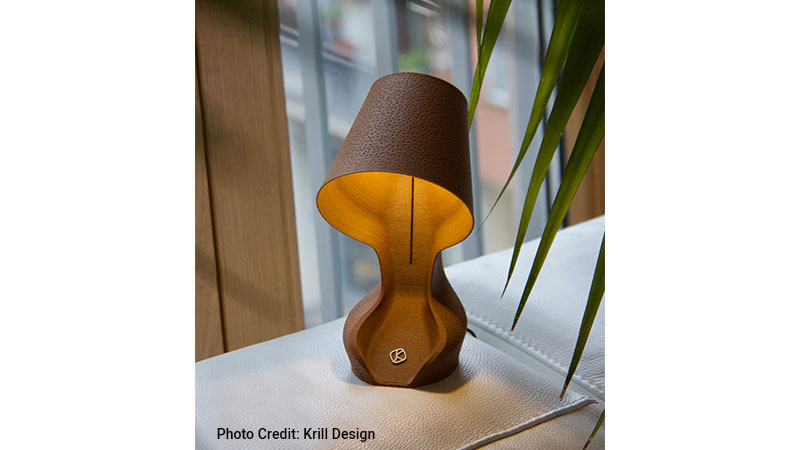 Krill Design table lamp.