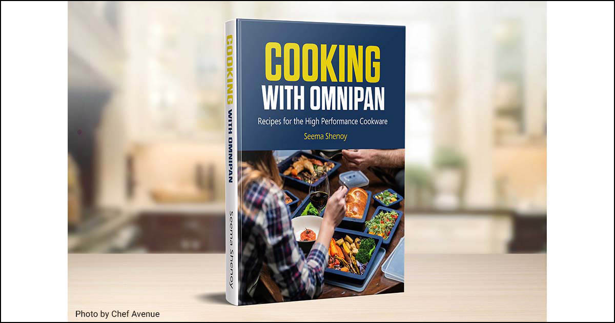 Cooking with Omnipan book by Semma Shenoy.