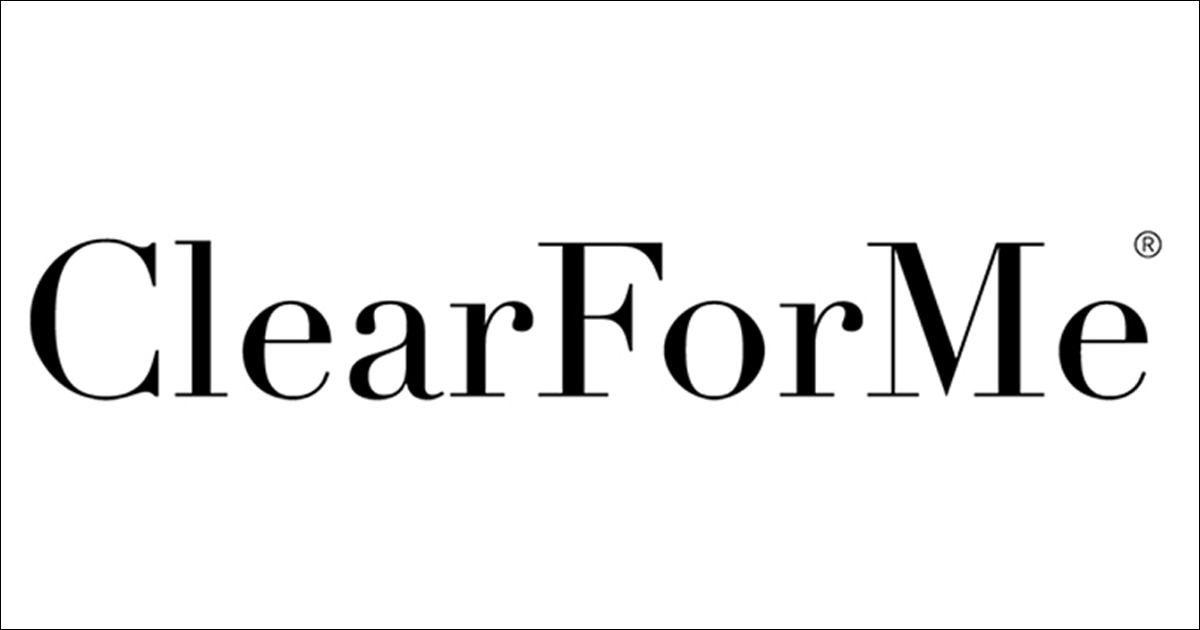 ClearForMe logo.