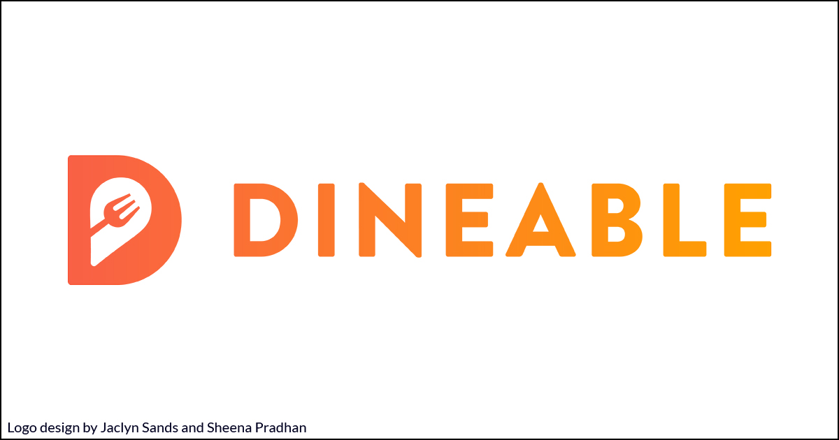Dineable logo.