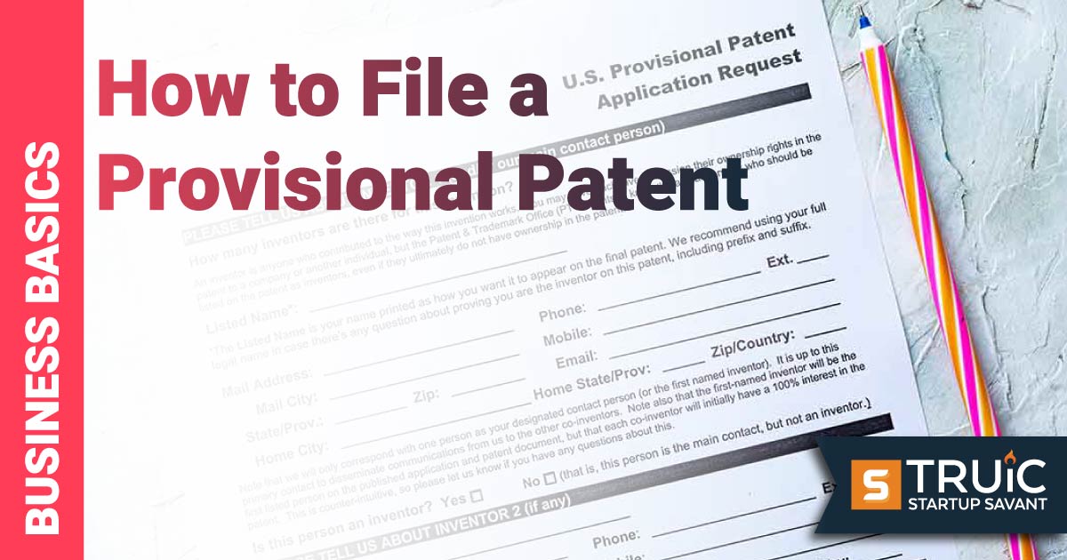 Provisional patent application.