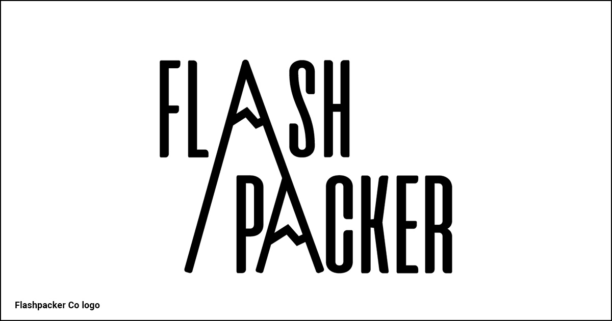 Flashpacker Co logo.