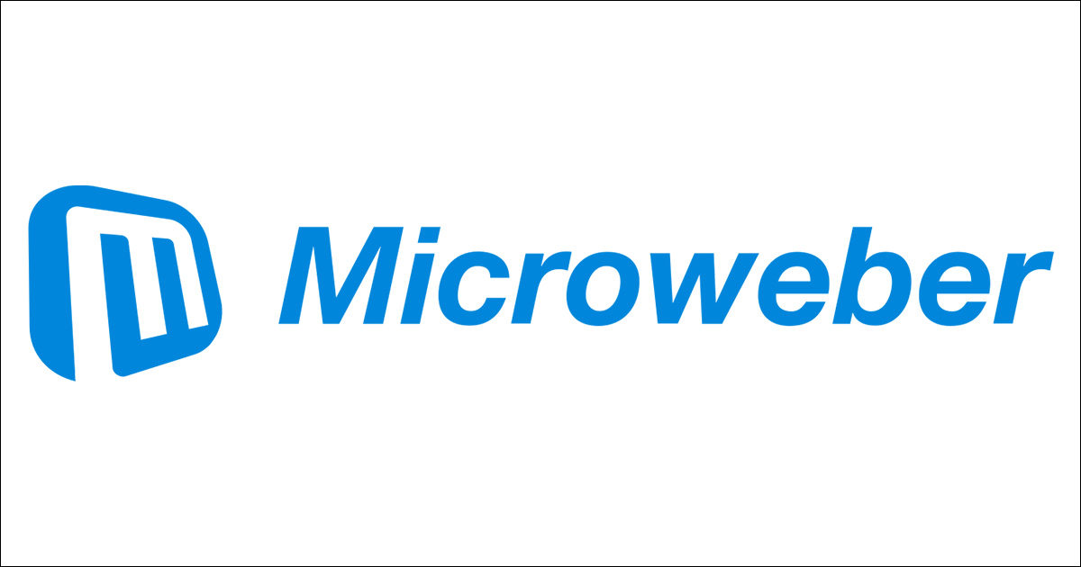 Microweber logo.