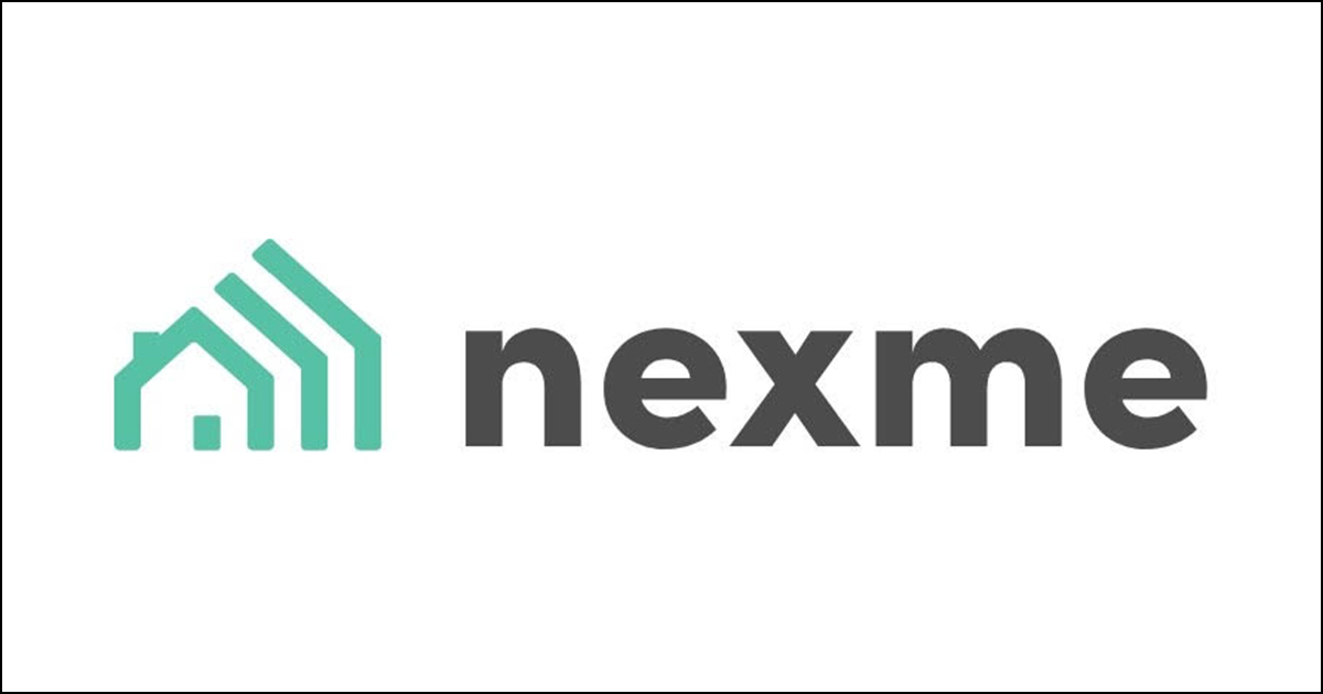 Nexme logo.