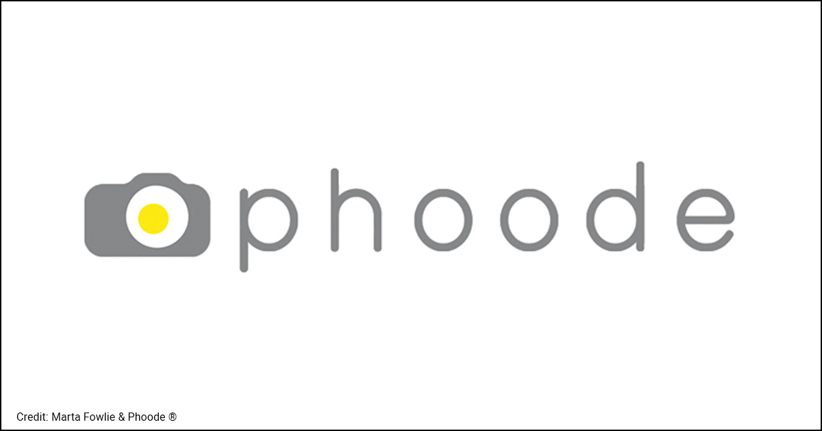 Phoode logo.