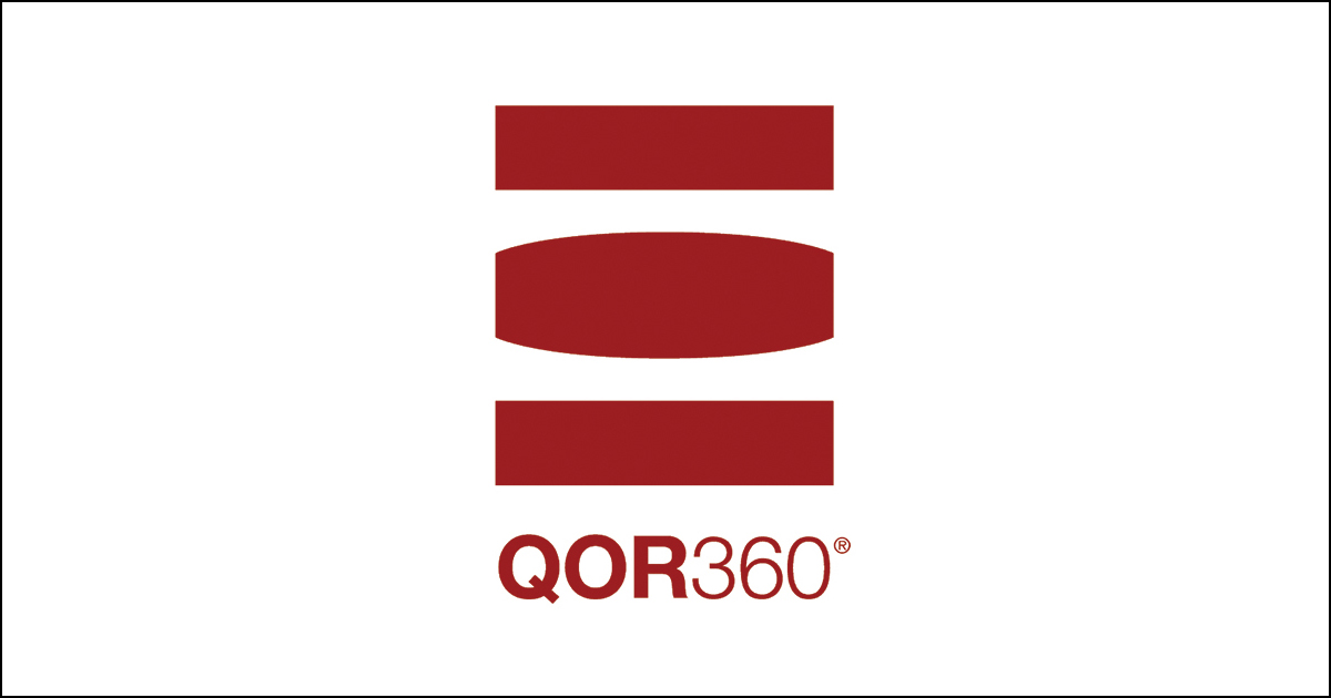 QOR360 logo.