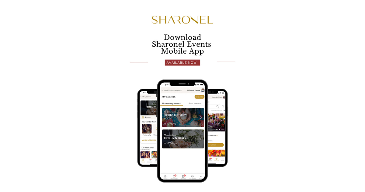 SHARONEL event app.