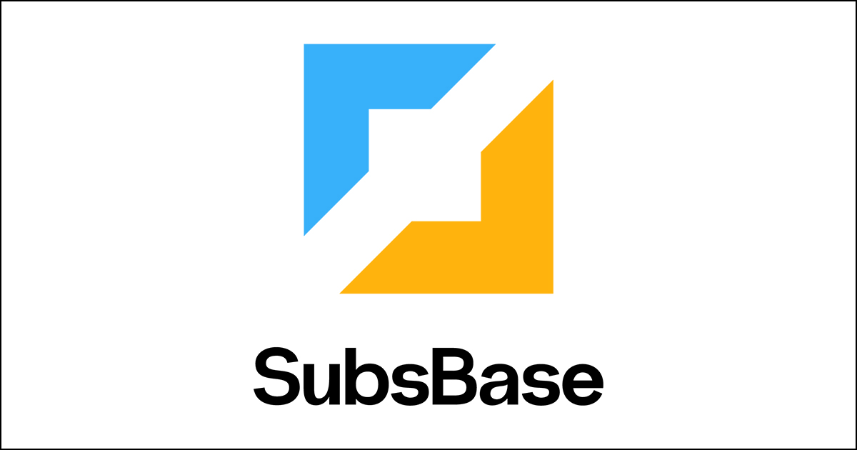 SubsBase logo.