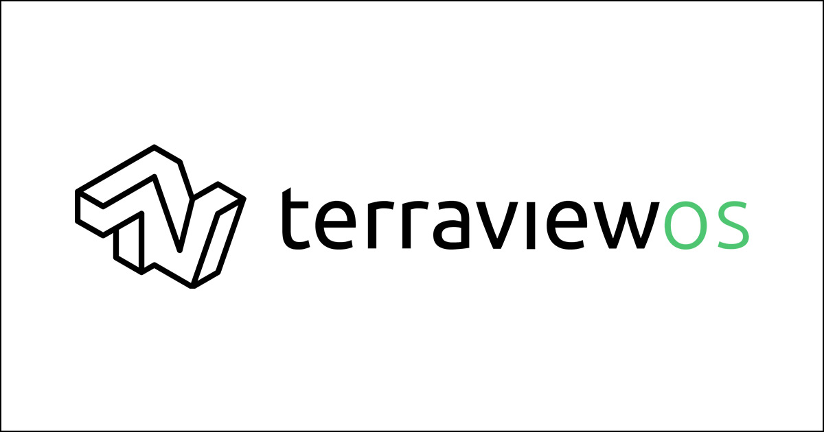Terraview logo.
