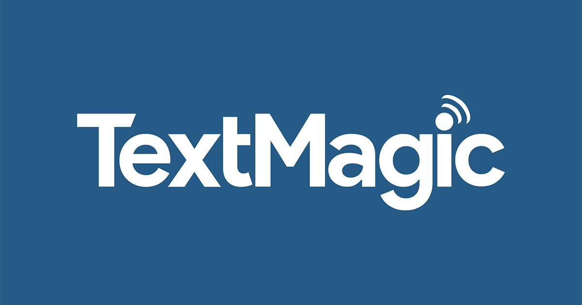 TextMagic logo.