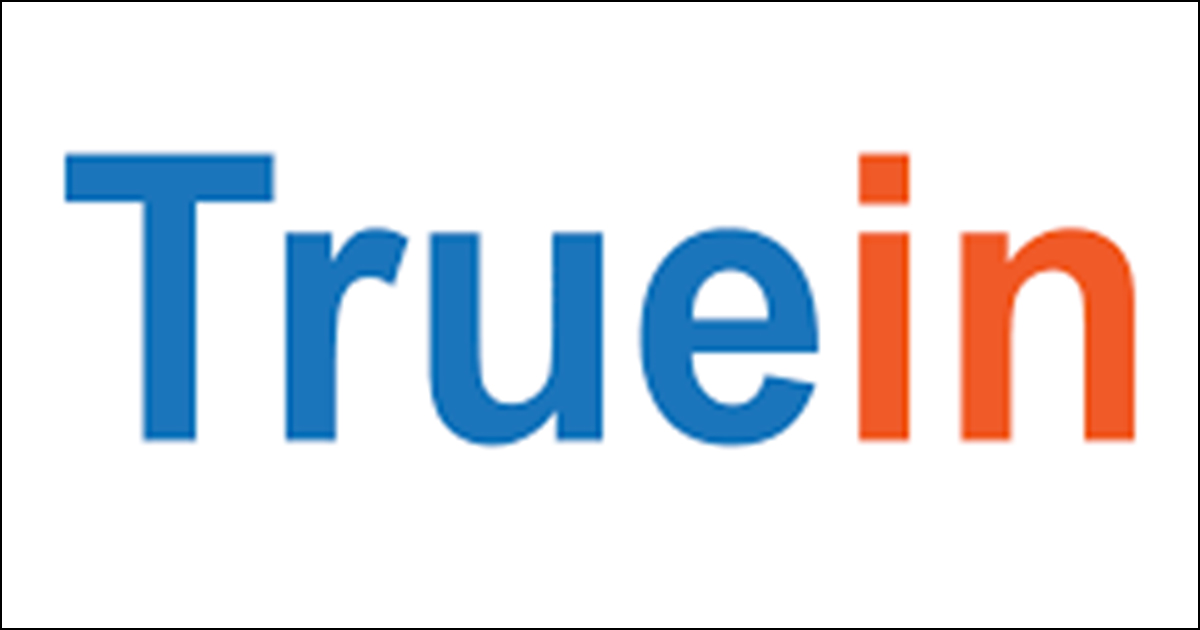 Truein logo.